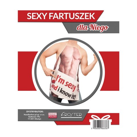 Sexy fartuszek dla niego prezent KAWALERSKI Sexy fartuszek dla niego prezent KAWALERSKI