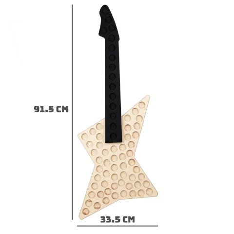 Łapacz Kapsli Gitara tablica na kapsle dla piwosza Łapacz Kapsli Gitara tablica na kapsle dla piwosza