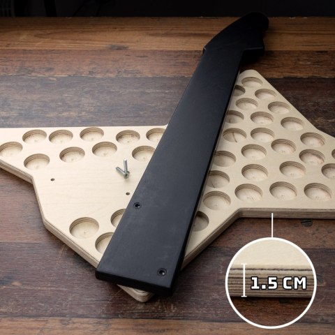 Łapacz Kapsli Gitara tablica na kapsle dla piwosza Łapacz Kapsli Gitara tablica na kapsle dla piwosza
