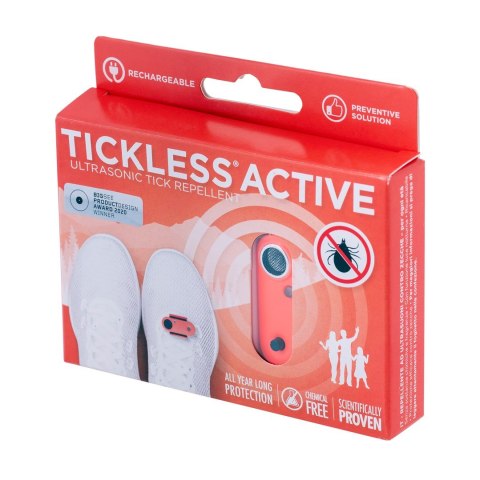 Odstraszacz kleszczy dla ludzi Tickless Active Coral Odstraszacz kleszczy dla ludzi Tickless Active Coral