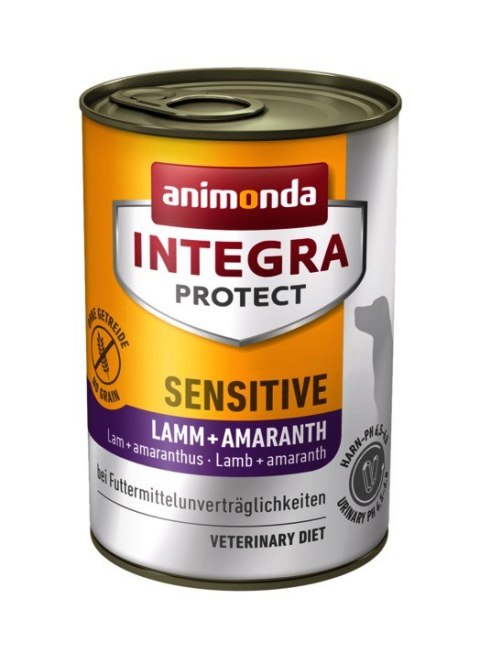 ANIMONDA Integra Protect Sensitive jagnięcina z amarantusem - mokra karma dla psa - 400g ANIMONDA Integra Protect Sensitive jagnięcina z amarantusem - mokra karma dla psa - 400g