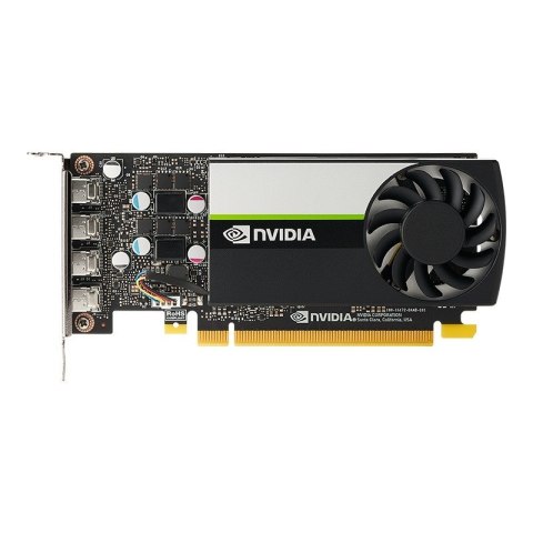 Karta graficzna PNY NVIDIA T1000 4GB, GDDR6, 4x DisplayPort, PCI Express 3.0, LP - ATX bracket, Small Box Karta graficzna PNY NVIDIA T1000 4GB, GDDR6, 4x DisplayPort, PCI Express 3.0, LP - ATX bracket, Small Box