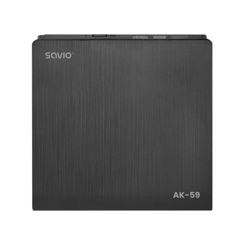 SAVIO NAGRYWARKA ZEWNĘTRZNA TYPU SLIM CD/DVD R/RW - USB C/USB-A, AK-59 SAVIO NAGRYWARKA ZEWNĘTRZNA TYPU SLIM CD/DVD R/RW - USB C/USB-A, AK-59