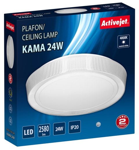 Plafon sufitowy LED Activejet AJE-KAMA 24W Plafon sufitowy LED Activejet AJE-KAMA 24W