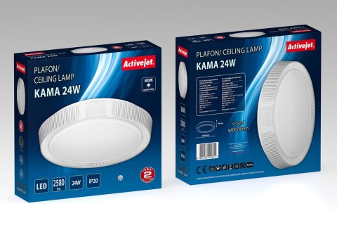 Plafon sufitowy LED Activejet AJE-KAMA 24W Plafon sufitowy LED Activejet AJE-KAMA 24W
