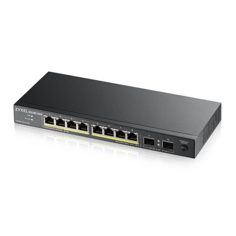 Switch Zyxel GS1100-10HP 10p PoE (PoE+: 8) 130W Unmanaged Gigabit Switch Zyxel GS1100-10HP 10p PoE (PoE+: 8) 130W Unmanaged Gigabit