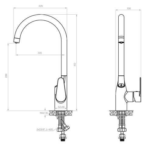 System filtrujący wodę kranową Dafi Flow Comfort D-1 z baterią trójdrożną COMO (chrom) System filtrujący wodę kranową Dafi Flow Comfort D-1 z baterią trójdrożną COMO (chrom)