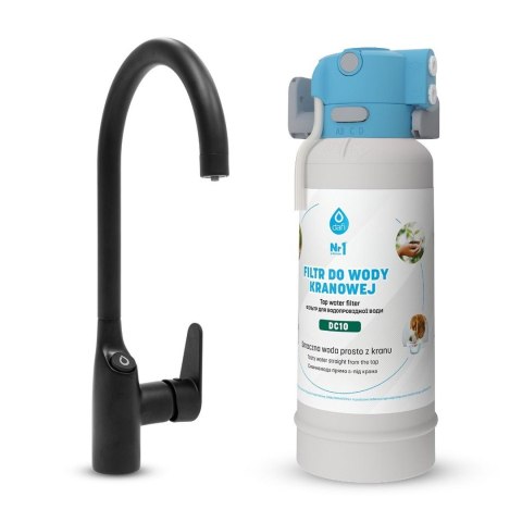 System filtrujący wodę kranową Dafi Flow Comfort D-1 z baterią trójdrożną COMO (czarna) System filtrujący wodę kranową Dafi Flow Comfort D-1 z baterią trójdrożną COMO (czarna)