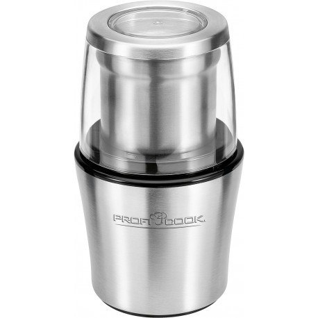Młynek do kawy Clatronic PC-KSW 1021 (200W; udarowy; kolor srebrny) Młynek do kawy Clatronic PC-KSW 1021 (200W; udarowy; kolor srebrny)