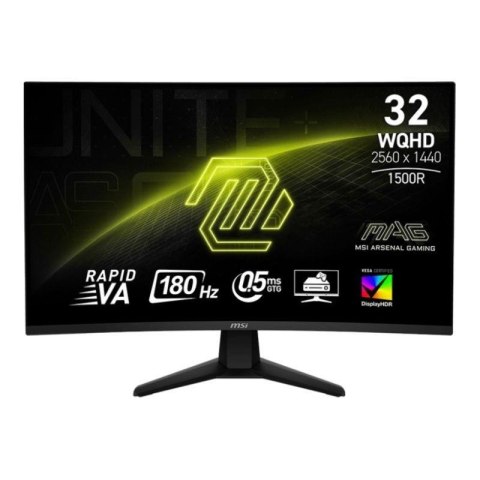 Monitor MSI 31,5" MAG 32CQ6F 2xHDMI DP Monitor MSI 31,5" MAG 32CQ6F 2xHDMI DP