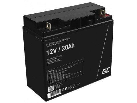 GREEN CELL AKUMULATOR ŻELOWY AGM10 12V 20AH GREEN CELL AKUMULATOR ŻELOWY AGM10 12V 20AH