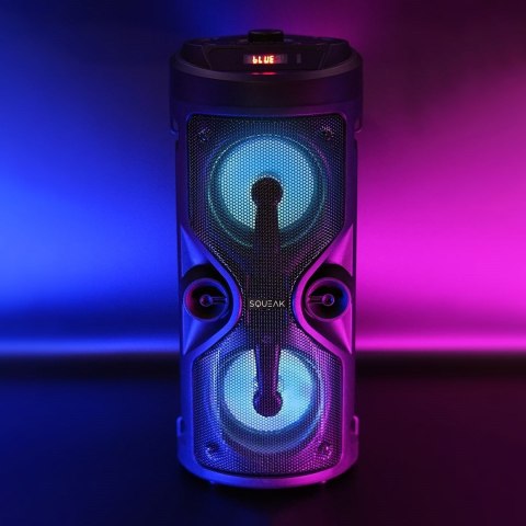 SQUEAK GŁOŚNIK KARAOKE HARMONY BLUETOOTH 5.0, RADIO FM, MICROSD, AUX, USB SQ1004 SQUEAK GŁOŚNIK KARAOKE HARMONY BLUETOOTH 5.0, RADIO FM, MICROSD, AUX, USB SQ1004