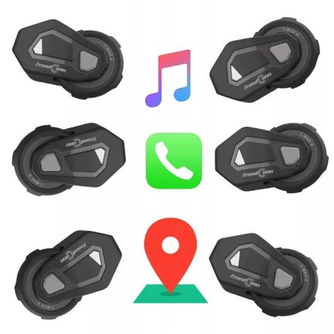 Interkom motocyklowy FreedConn T-Max S V4 Pro Single Interkom motocyklowy FreedConn T-Max S V4 Pro Single