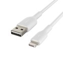 Kabel Belkin BoostCharge Lightning to USB-A Cable 3m White